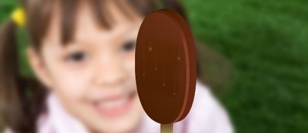 Create a tasty chocolate ice cream in Adobe Illustrator
