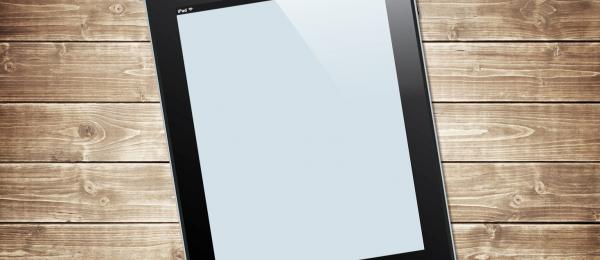 Free iPad vector template