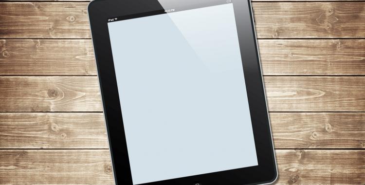 Free iPad vector template