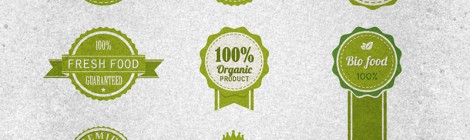 Bio Badges Vector Pack