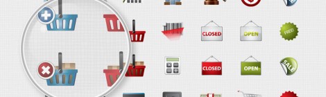 Online store icons $9