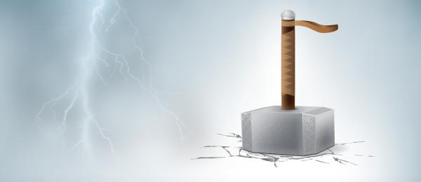 How to create Thor's Hammer in Adobe Illustrator