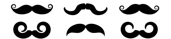 vintage moustache clipart - photo #47