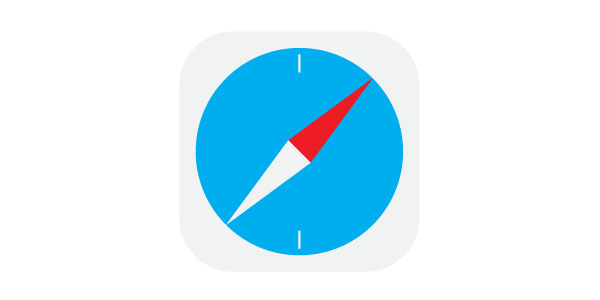How To Create Ios7 Icons In Adobe Illustrator 03 Safari Icon