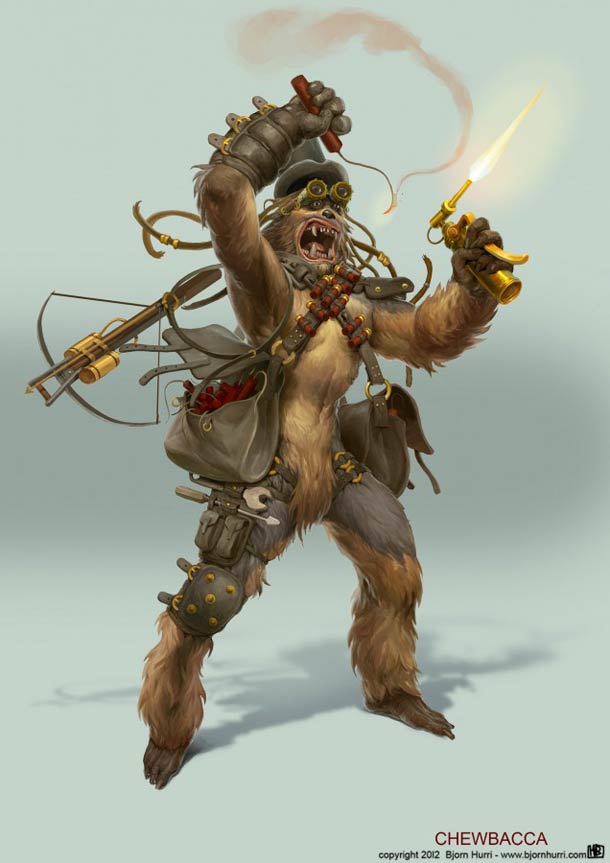 Steampunk Chewbacca