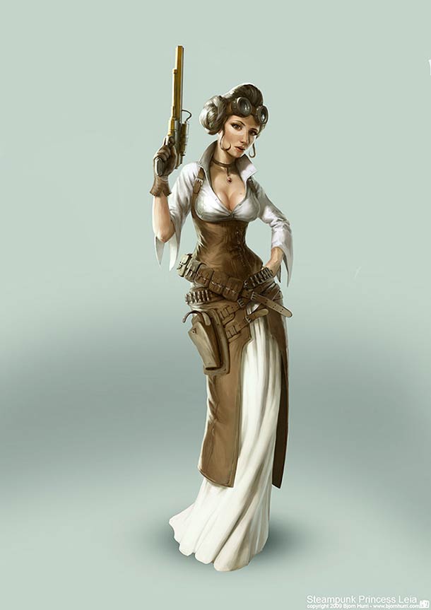 Steampunk Princess Leia