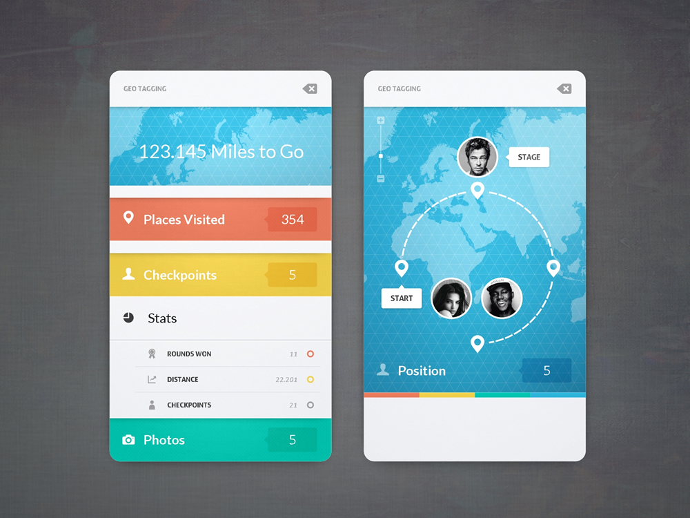 15 Examples of Awsome App  Designs