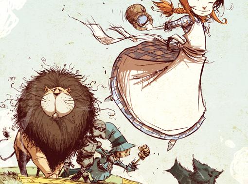 Wonderful_Wizard_of_Oz_1_Cover_by_skottieyoung