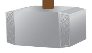 How to create Thor's Hammer in Adobe Illustrator