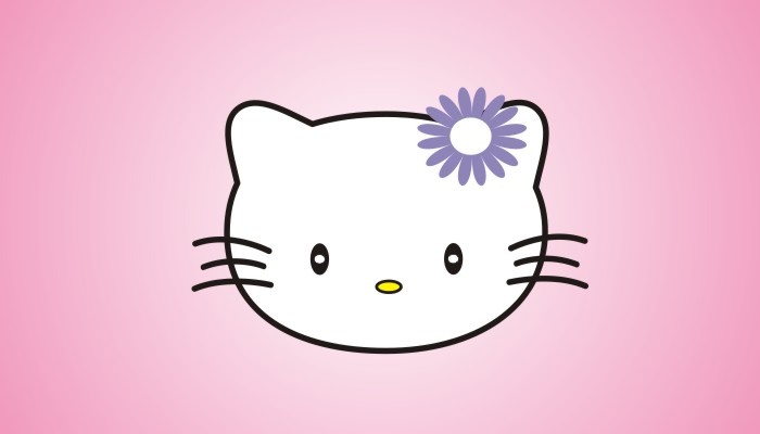Create a Hello Kitty character in the CorelDRAW