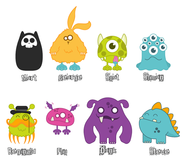 free-monster-vector-set-preview-600x523