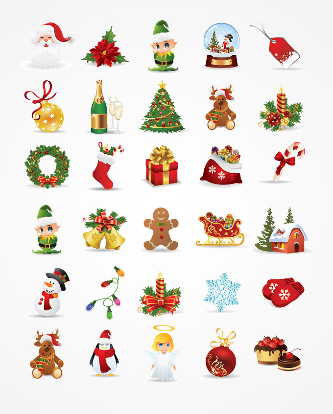 free-christmas-elements-vector-collection-1114