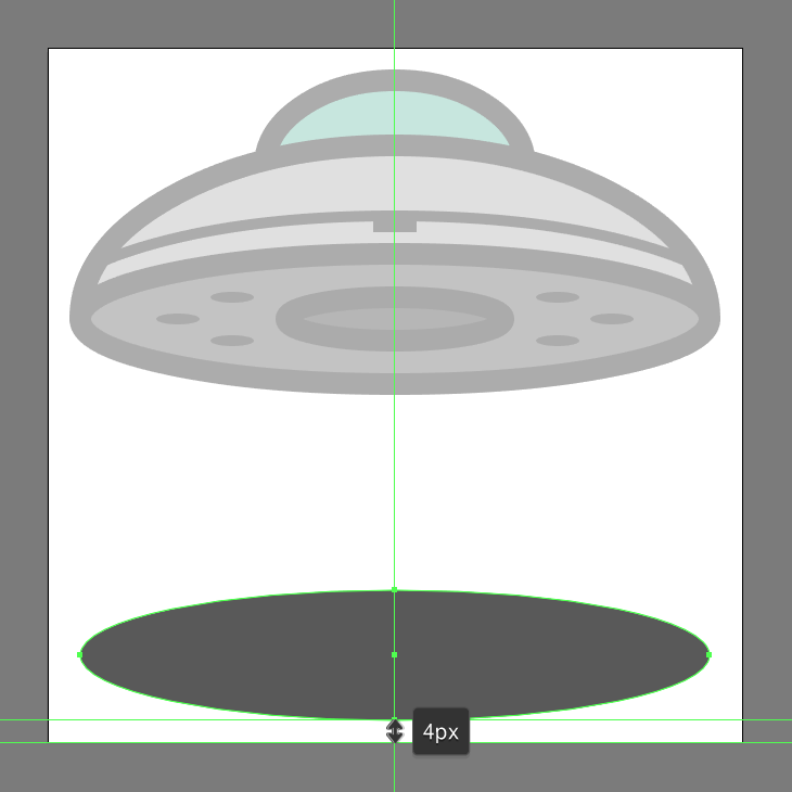 How to Create a UFO Icon - Adobe Illustrator Tutorial