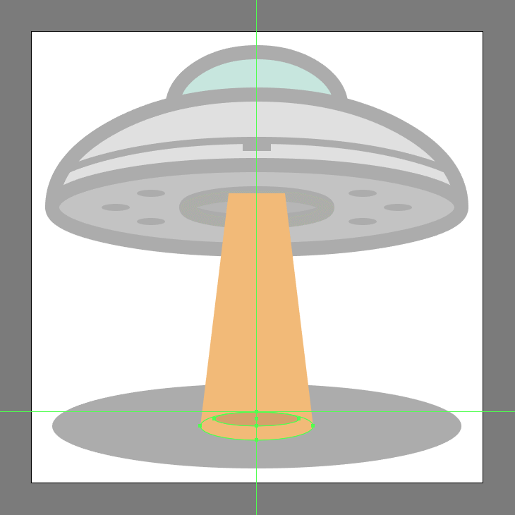 How to Create a UFO Icon - Adobe Illustrator Tutorial