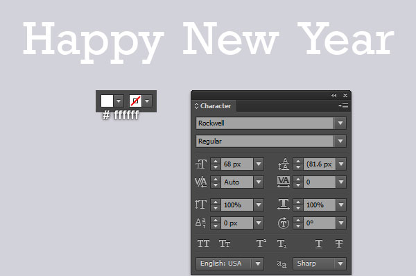 Adobe Illustrator Tutorial - Create a Happy New Year Greeting Card