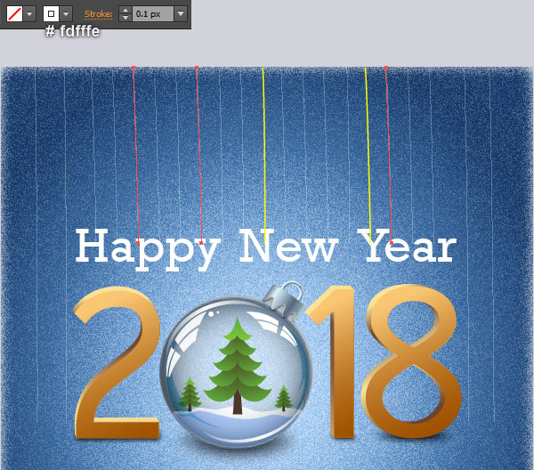 Adobe Illustrator Tutorial - Create a Happy New Year Greeting Card