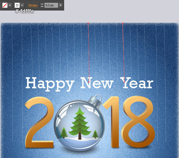Adobe Illustrator Tutorial - Create a Happy New Year Greeting Card