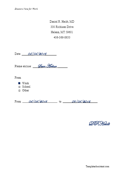 Doctor Note Template For Work from www.vectorgraphit.com