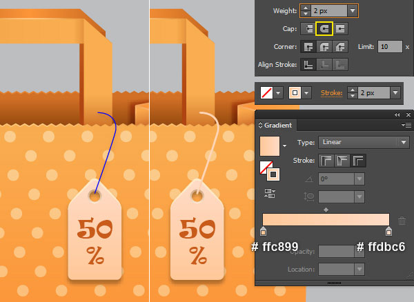 Shopping Bag Adobe Illustrator Tutorial